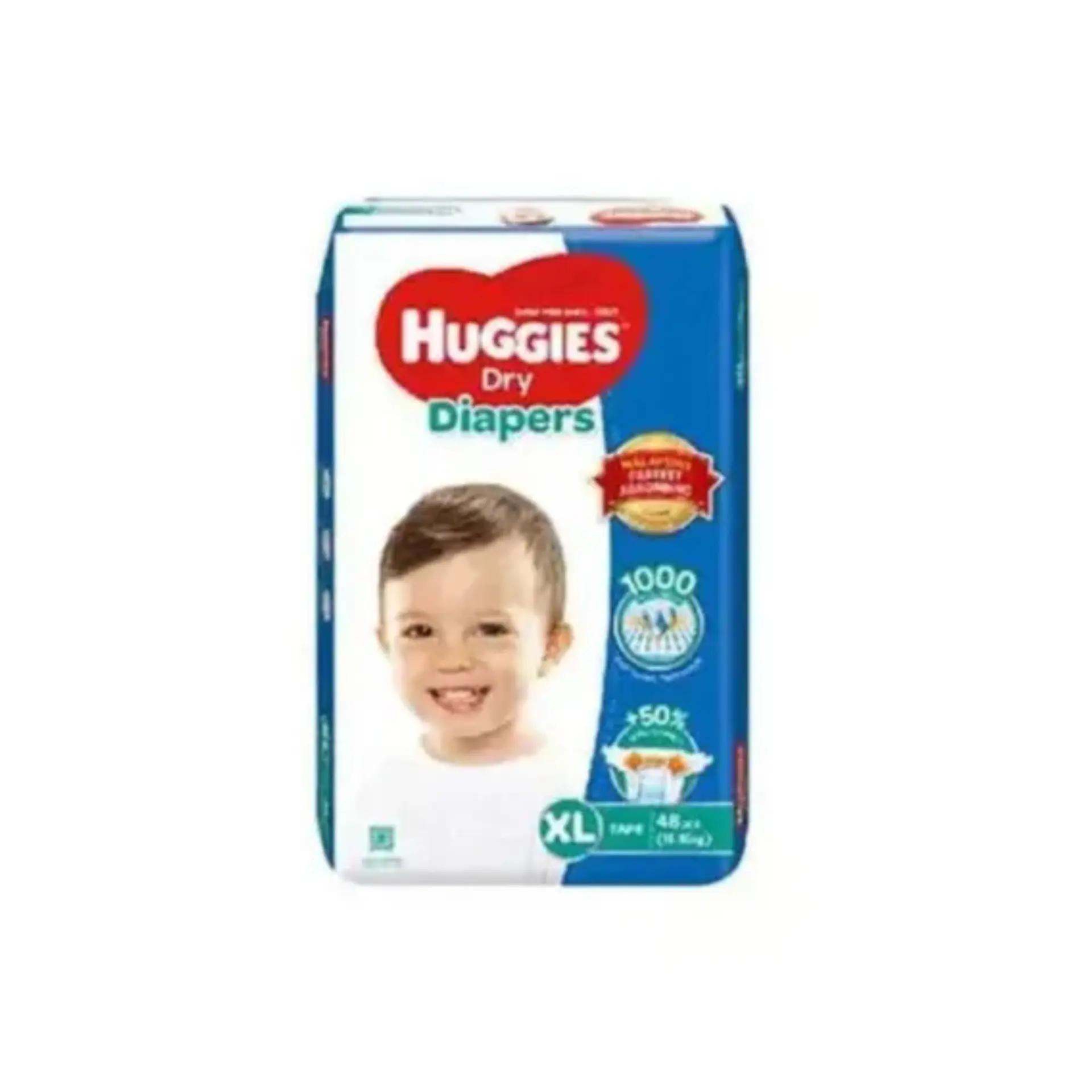 Huggies Dry XL Belt Diaper 11-16kg - 42 Pcs