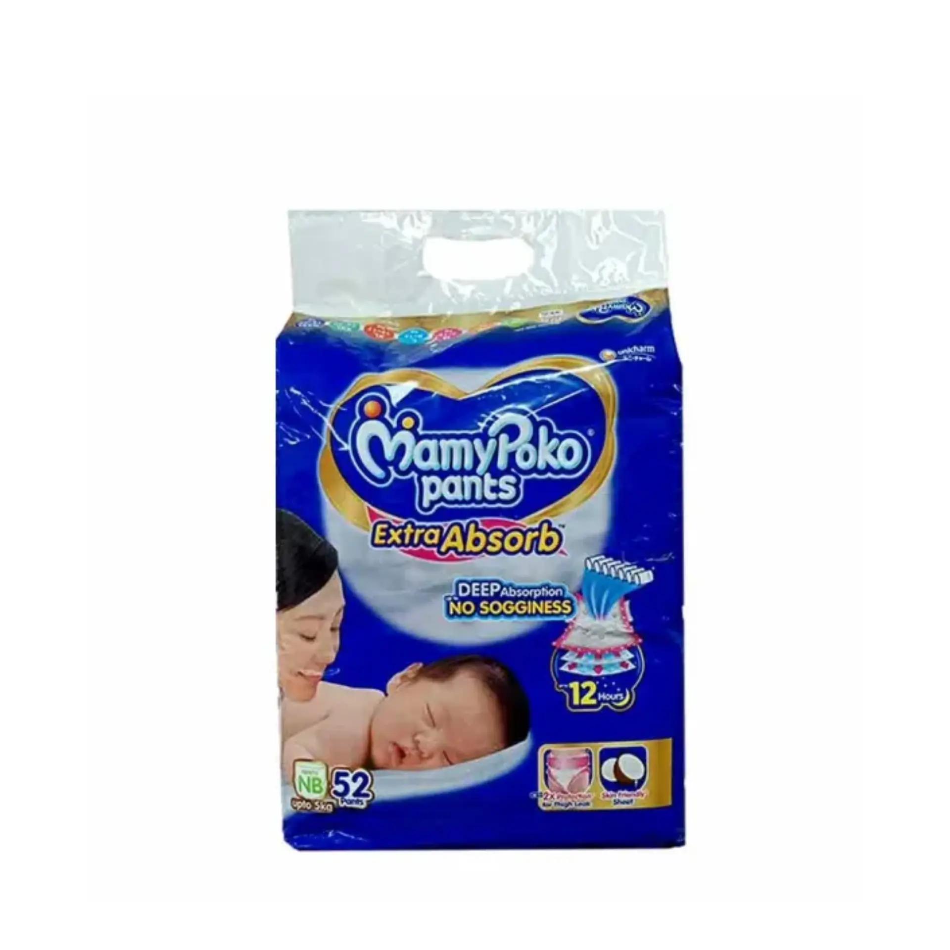 MamyPoko Pants Newborn 0-5 Kg - 52 Pcs