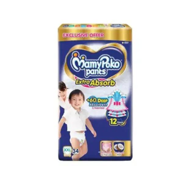 MamyPoko Pants XXL 15-25 Kg - 34 Pcs