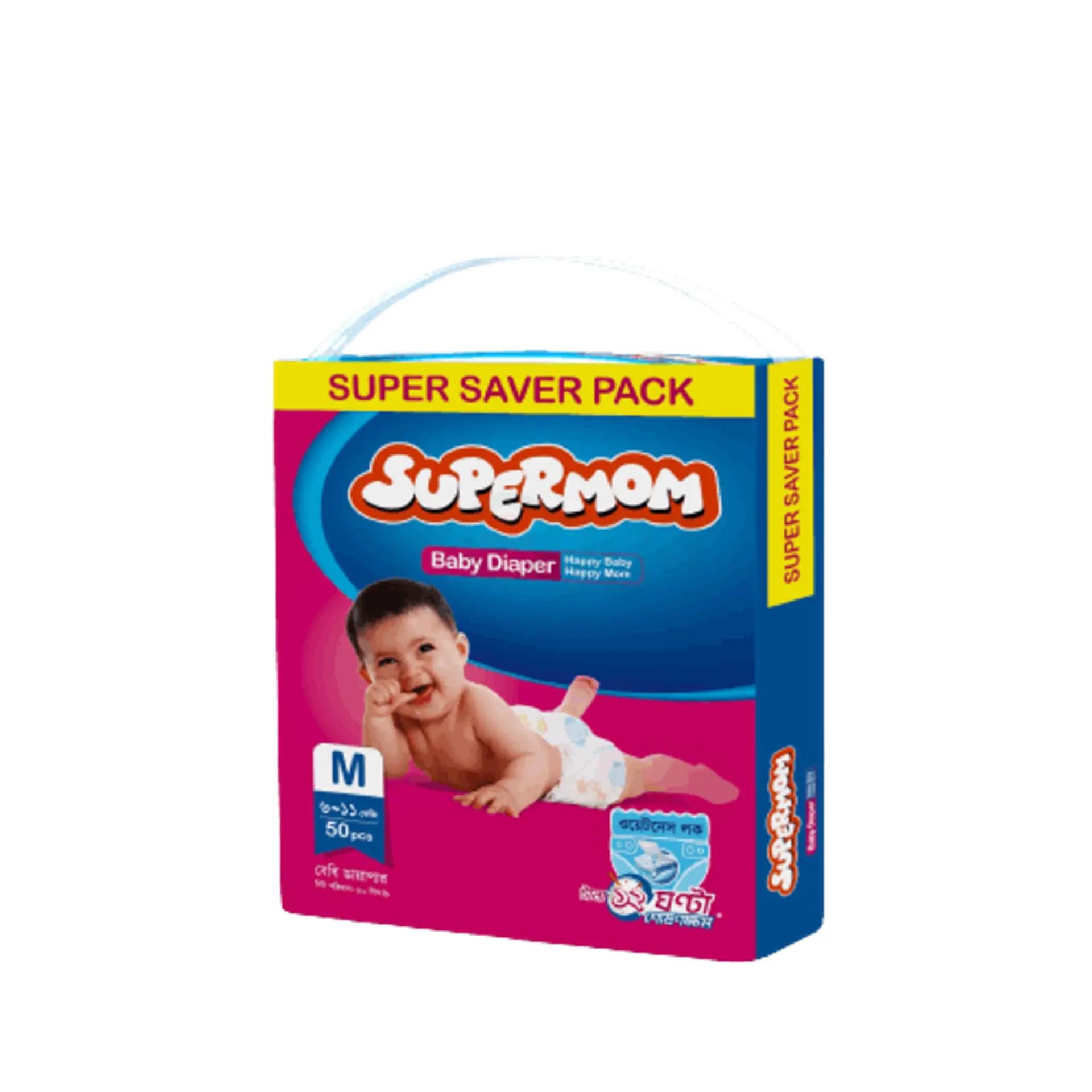 Supermom Baby Diaper Belt M 50's Pack