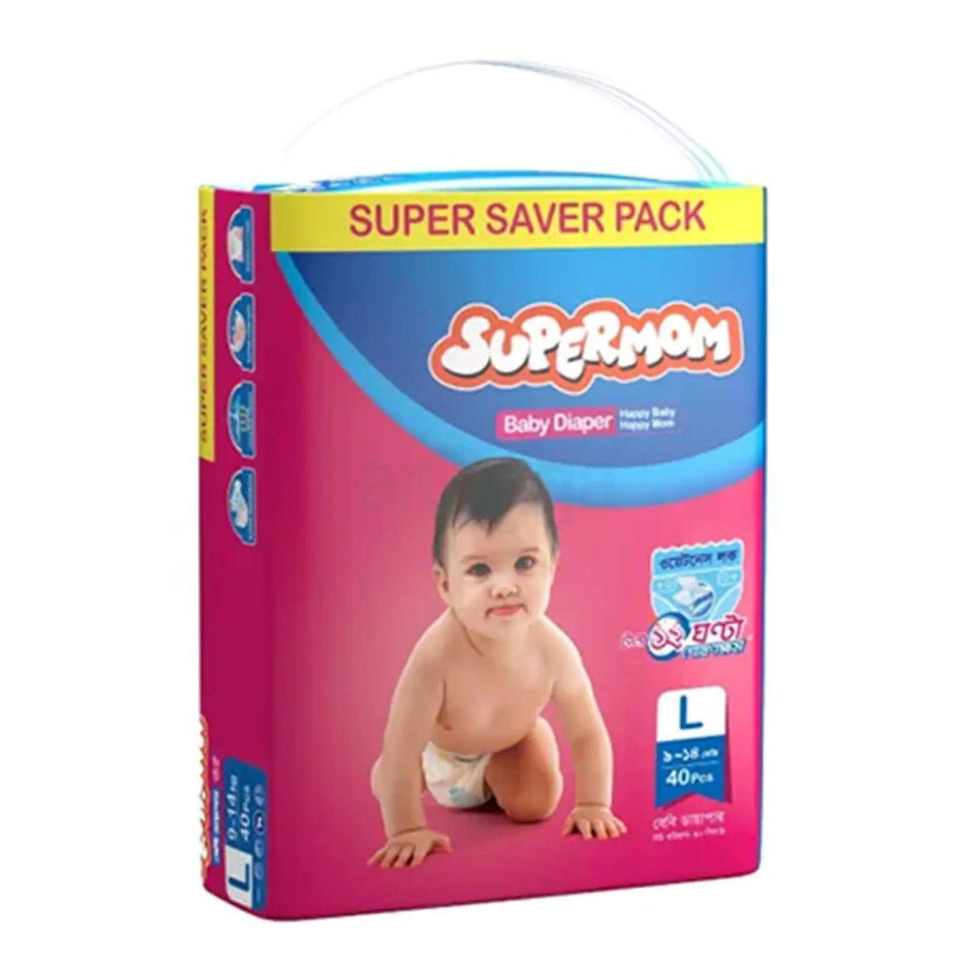 Supermom Baby Diaper Belt L 40's Pack