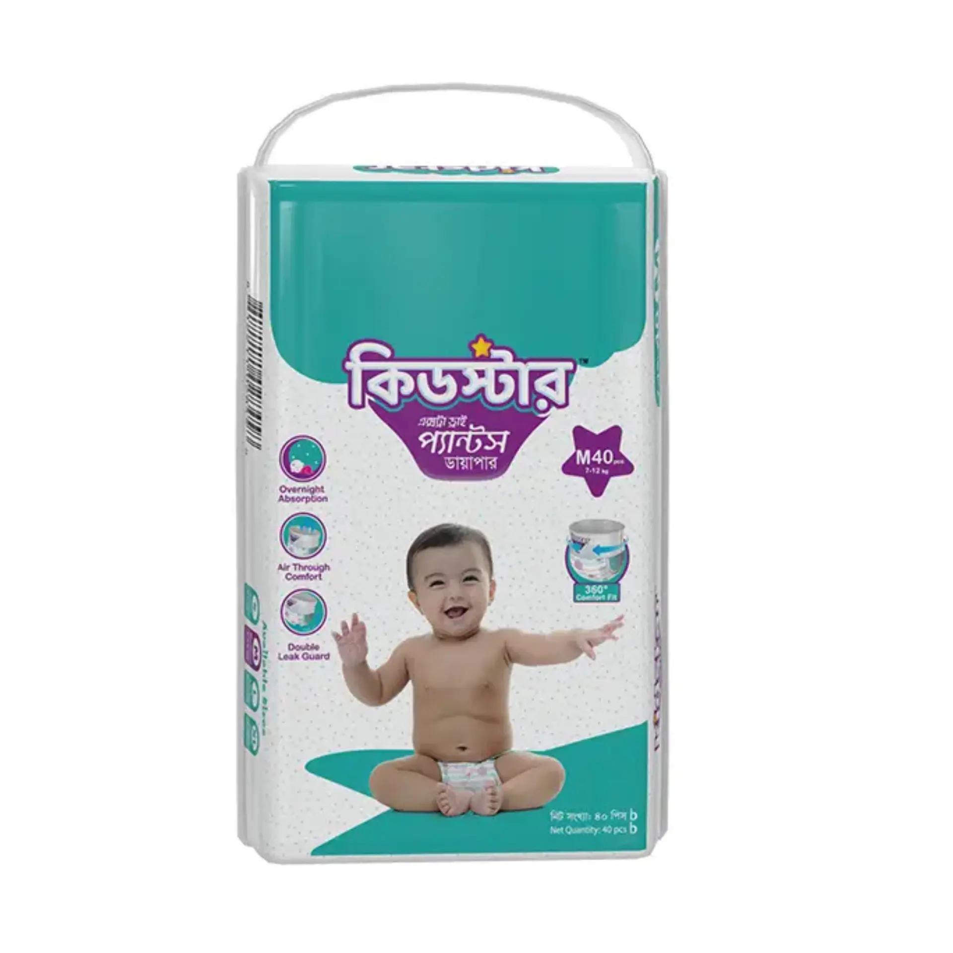 Kidstar Pant Diaper Medium 40Pcs 6-11 KG